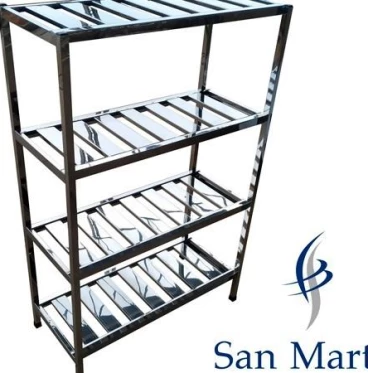 Imagem PRATELEIRA INOX GRADEADA - SAN MARTIN 