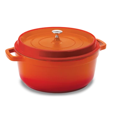 Imagem  Caçarola Hercules Revestimento Ceramico Indução Laranja