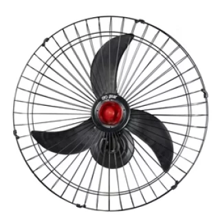 Ventilador de Parede 70 cm Preto.
