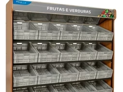 Imagem Vasca Hortifruti Espelhada Lateral 1,30m 09 Caixas Polo Frio