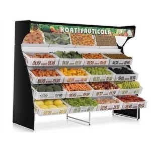 VASCA HORTIFRUTI LATERAL COM ESPELHO MHLE-16 - GELOPAR