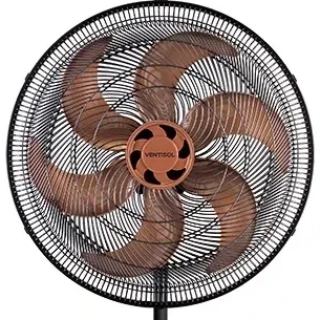 Ventilador Coluna Bronze 50cm Pedestal 110v Turbo Ventisol.