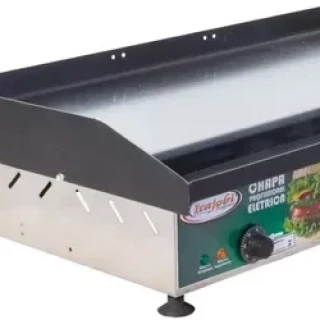 Chapeira Eletrica 220v Profissional 85x47 Inox Itajobi.