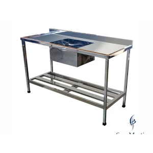 Pia Inox Cuba Reta 1800x600mm