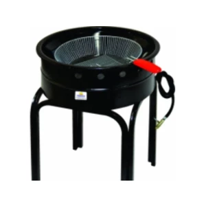 TACHO FRITADOR - GÁS - 14 LITROS - ALTA PRESSÃO - ESMALTADO - COM TRIPÉ - PROGÁS