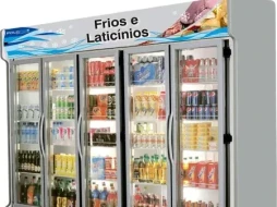 Imagem Expositor Auto Serviço Frios e Laticínios 5 Portas Polo Frio