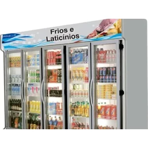 Expositor Auto Serviço Frios e Laticínios 5 Portas Polo Frio