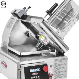 Cortador de frios automático lâmina 300mm c/ parada de corte BM-118-NR Bermar.